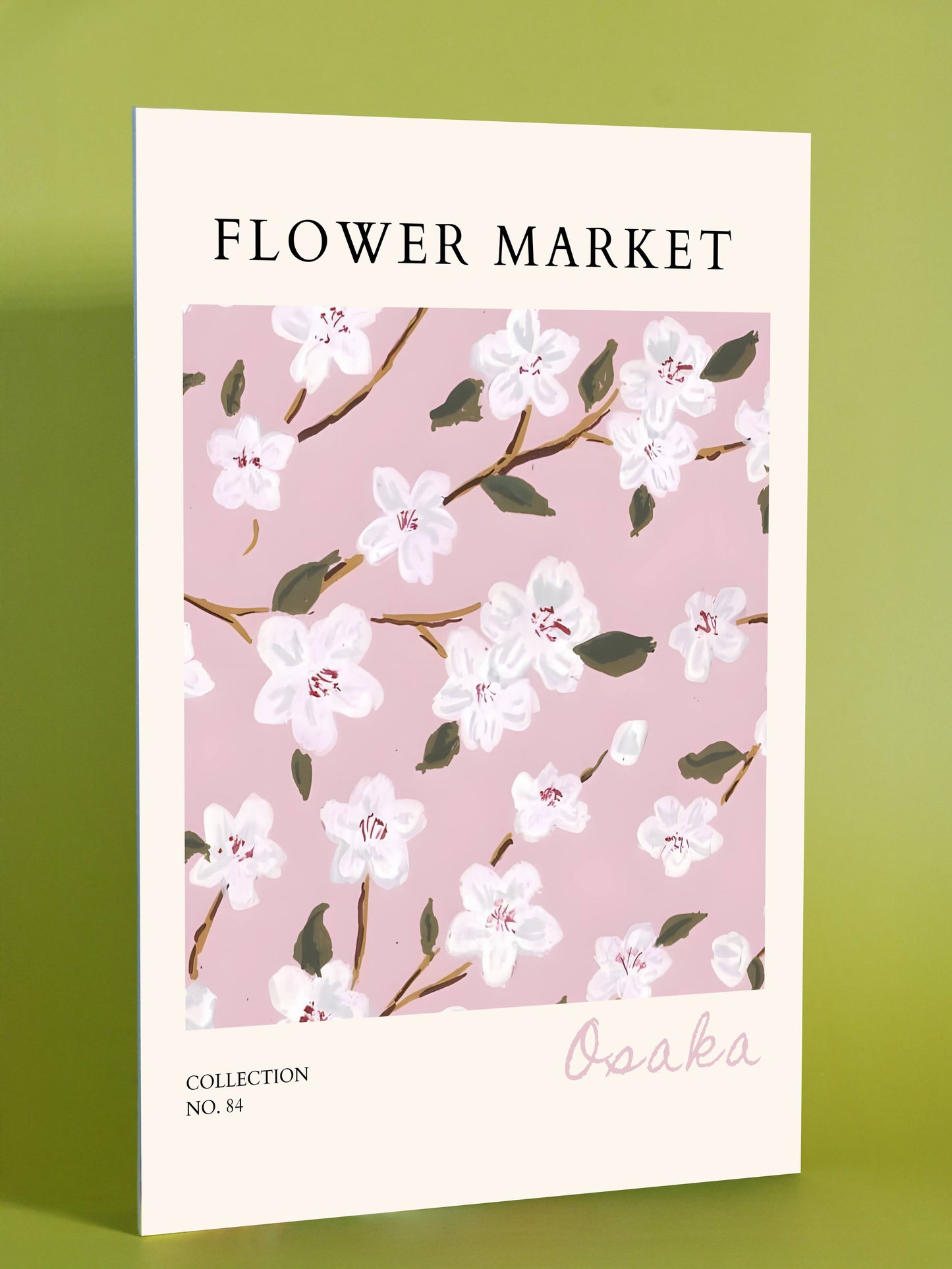 Osaka Flower Market – Sakura Branches Art