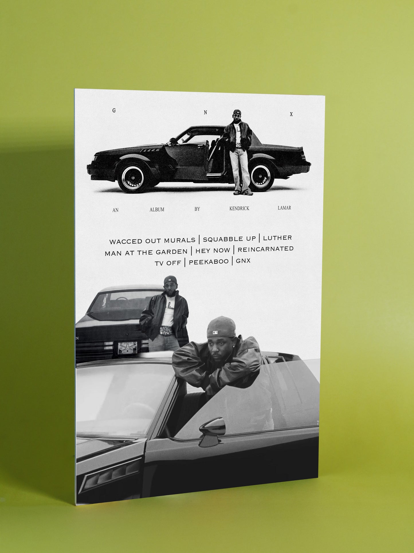 Kendrick Lamar – GNX Concept Album Poster