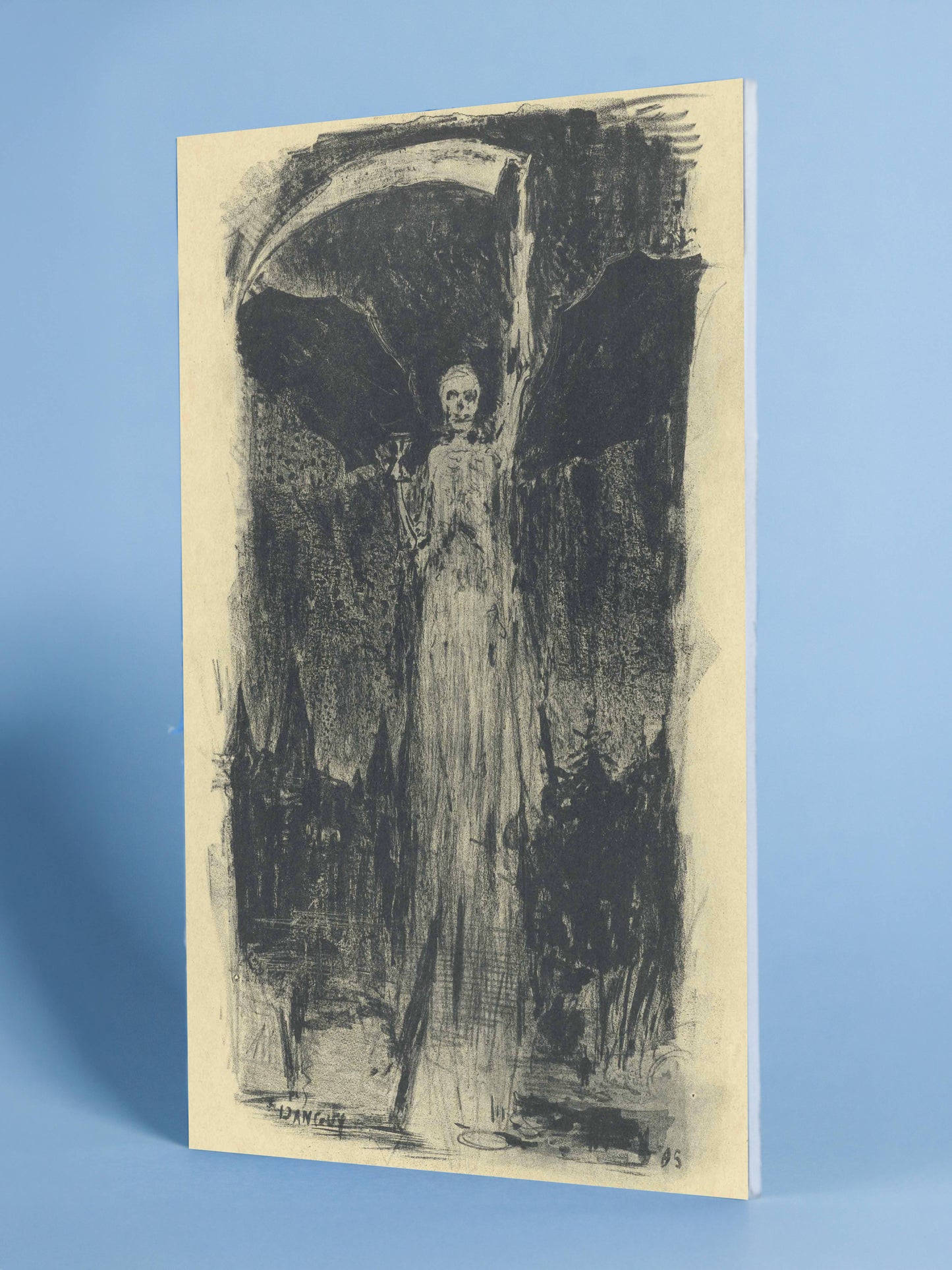 Grim Reaper with Scythe - Gothic Fine Art