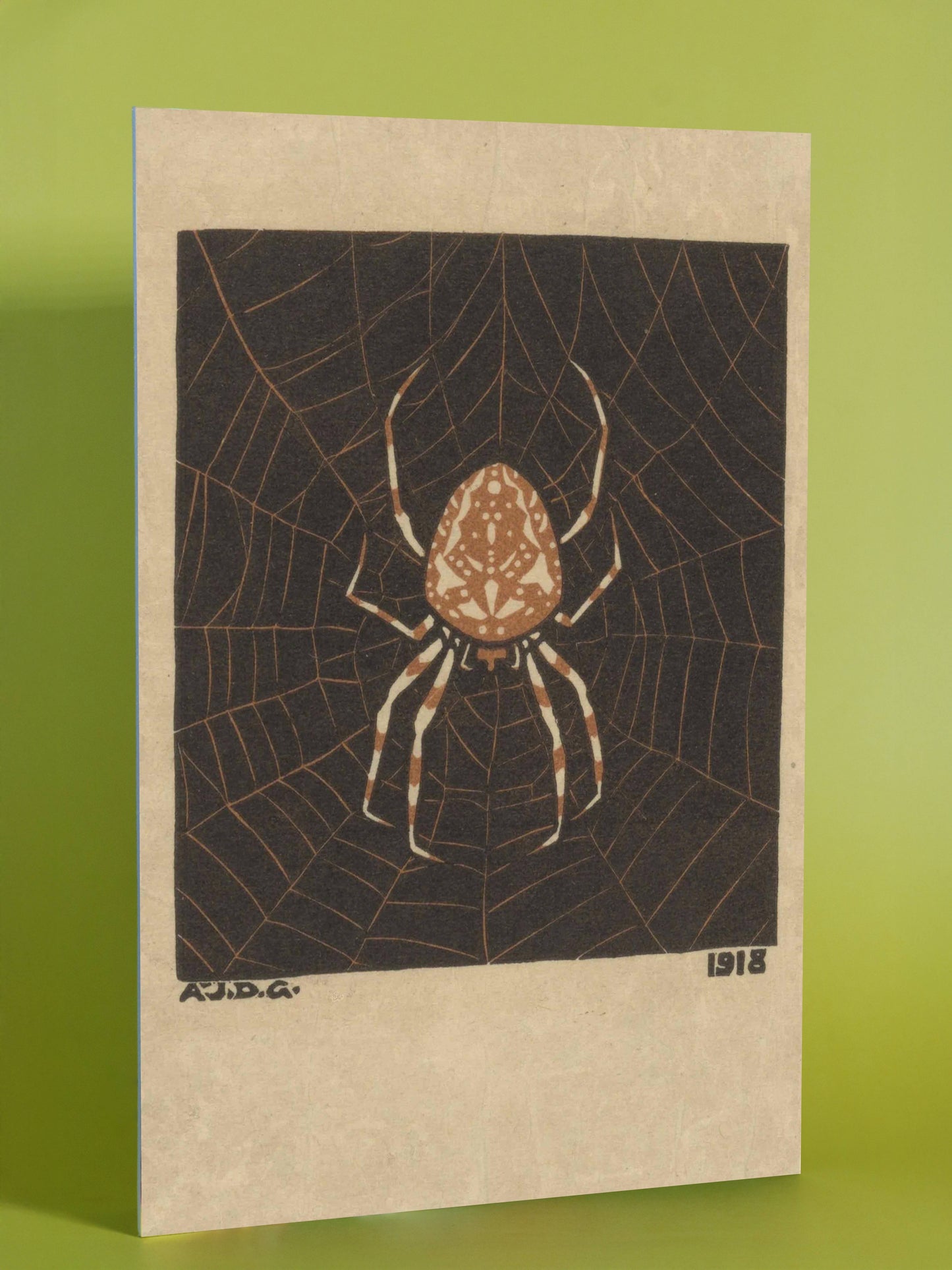 Art Nouveau Spider Web Print