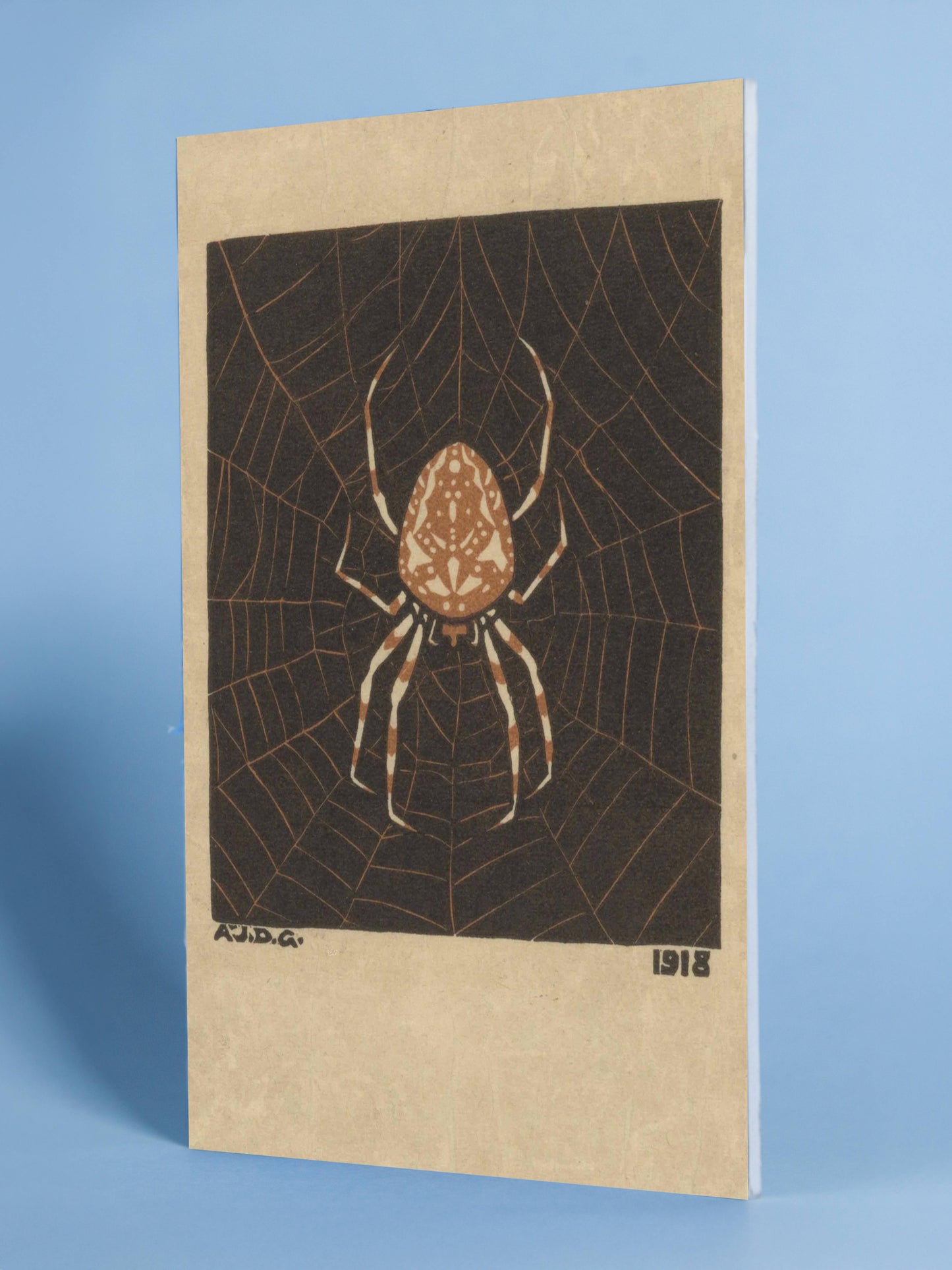 Art Nouveau Spider Web Print