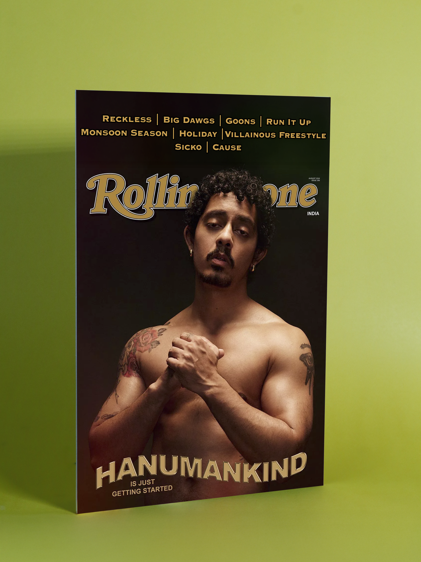 Hanumankind Rolling Stone India Cover Poster