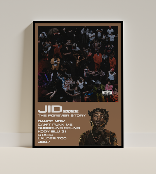 JID – The Forever Story 2022 Poster