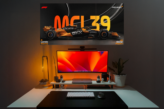 McLaren MCL39 A3 Split Poster