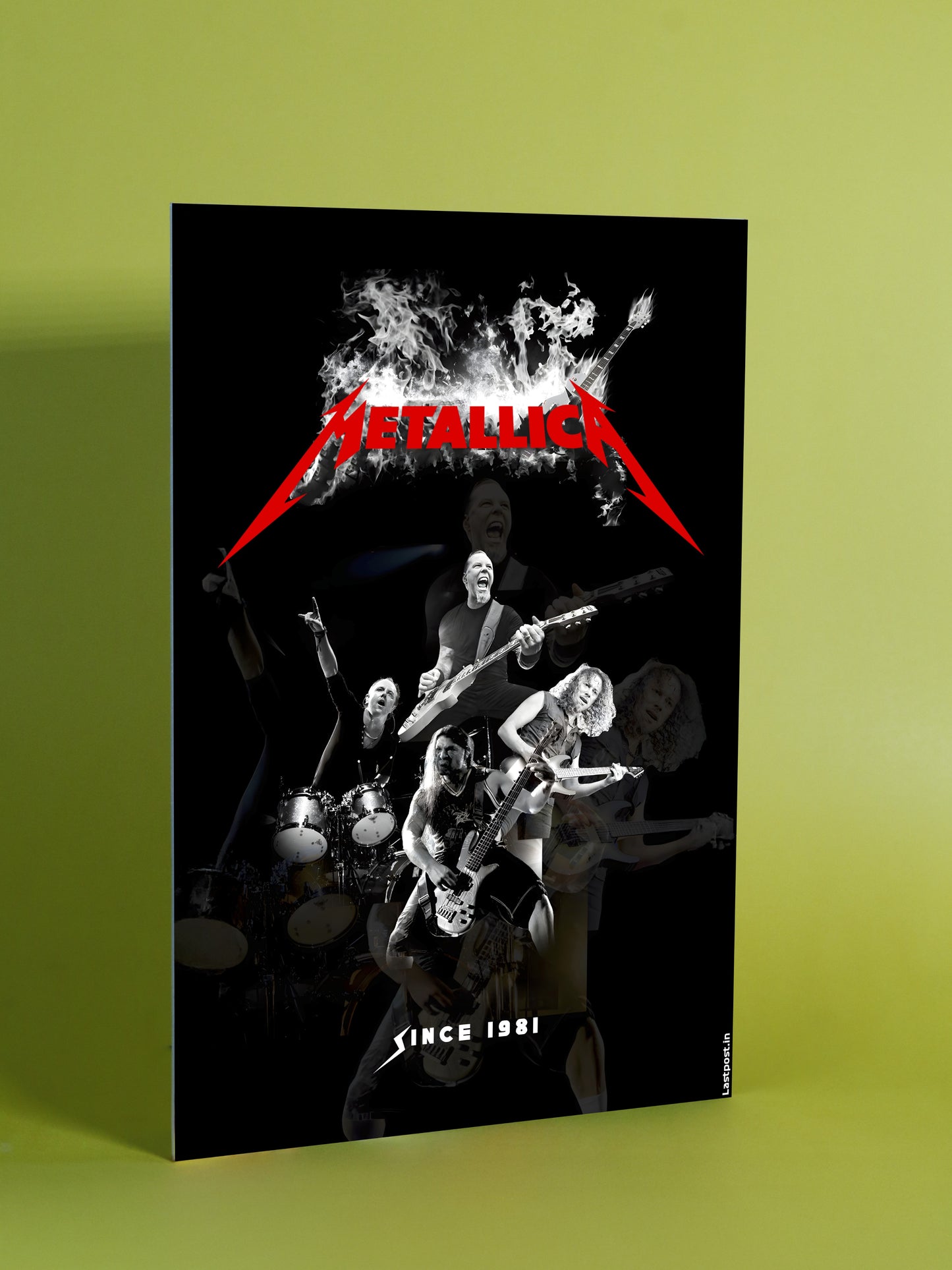 Metallica – Black Smoke Legends Poster