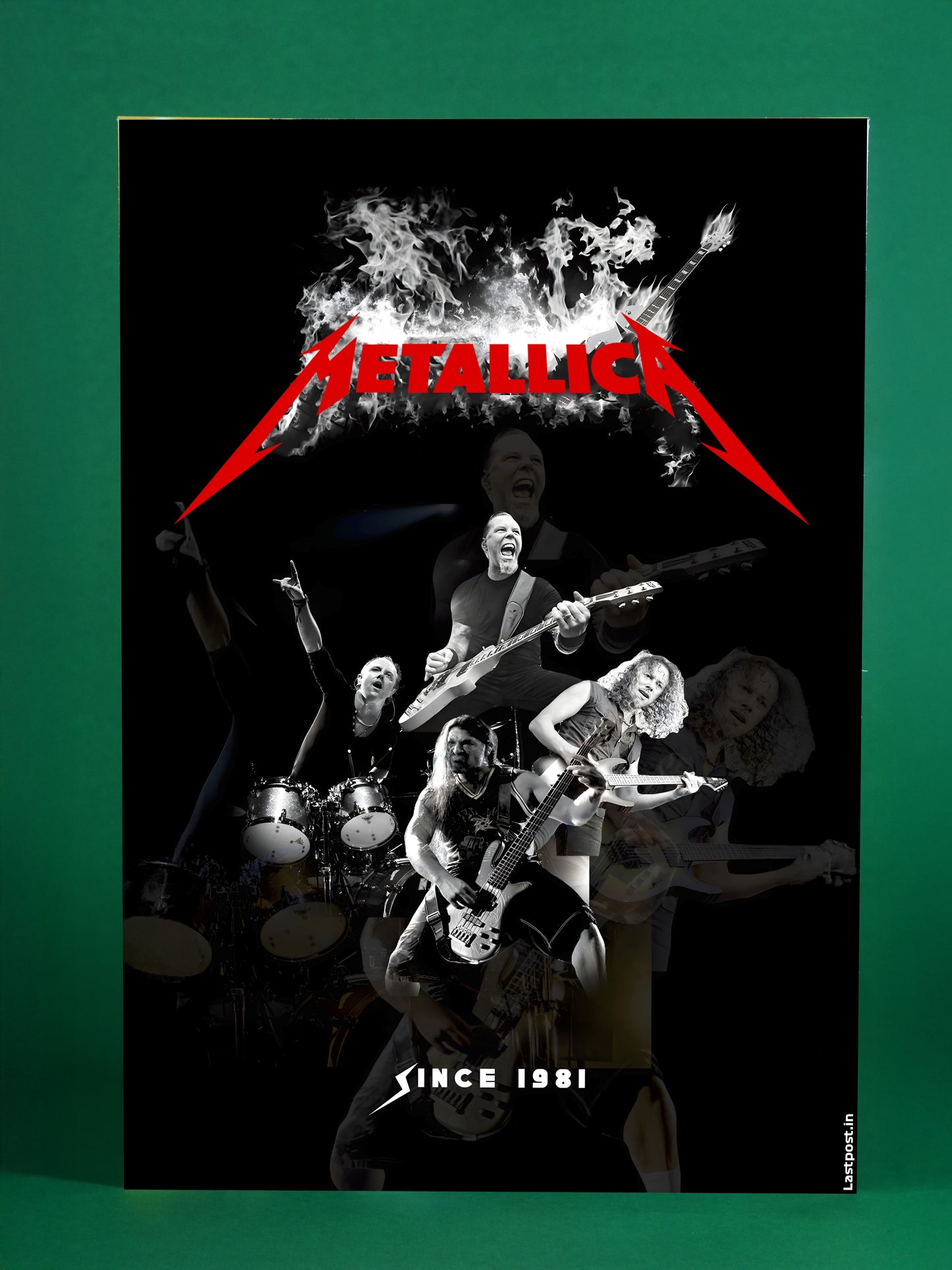 Metallica – Black Smoke Legends Poster